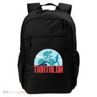 That Says Triathlon Gift Backpack thumb 0
