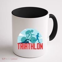 That Says Triathlon Gift Coffee Mug thumb 1