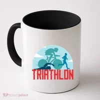That Says Triathlon Gift Coffee Mug thumb 0