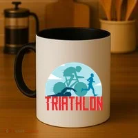 That Says Triathlon Gift Coffee Mug thumb 4
