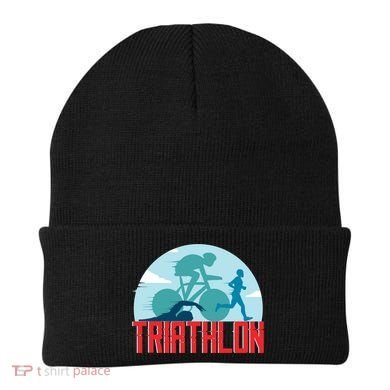That Says Triathlon Gift Beanie