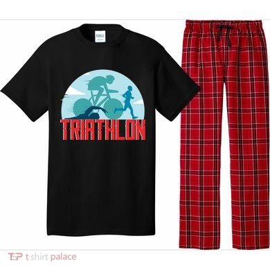 That Says Triathlon Gift Pajama Set