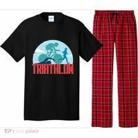 That Says Triathlon Gift Pajama Set thumb 0