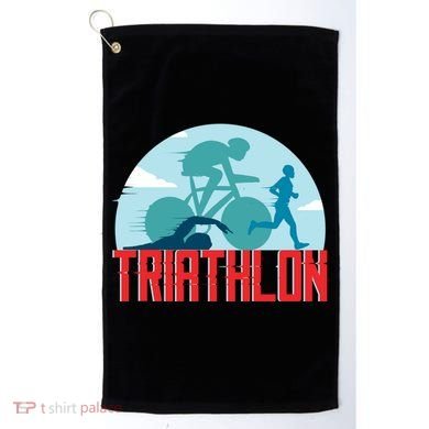 That Says Triathlon Gift Golf Towel