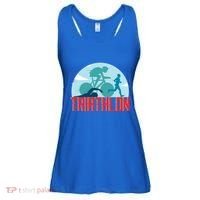 That Says Triathlon Gift Ladies Essential Flowy Tank thumb 0
