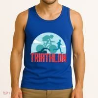 That Says Triathlon Gift Tank Top thumb 3