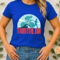That Says Triathlon Gift Women's T-Shirt thumb 2