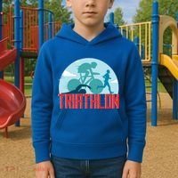 That Says Triathlon Gift Kids Hoodie thumb 2