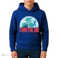 That Says Triathlon Gift Kids Hoodie thumb 4