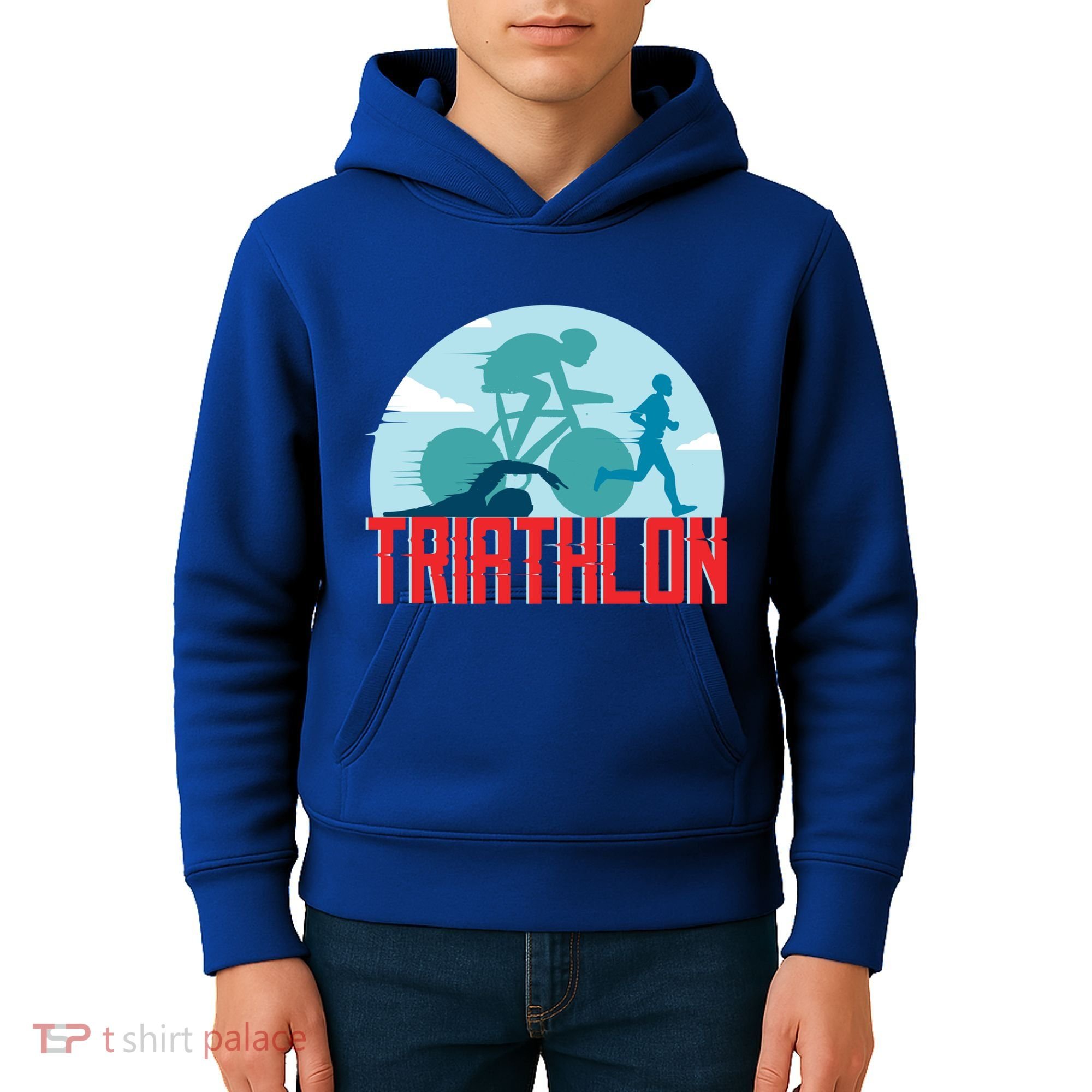 That Says Triathlon Gift Kids Hoodie