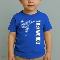 Tkd Sports Taekwondo Gift Toddler T-Shirt thumb 2