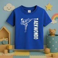 Tkd Sports Taekwondo Gift Toddler T-Shirt thumb 3
