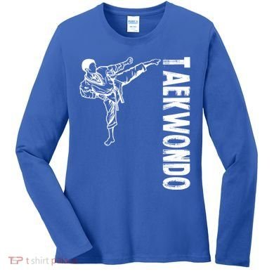 Tkd Sports Taekwondo Gift Women's Long Sleeve Shirt