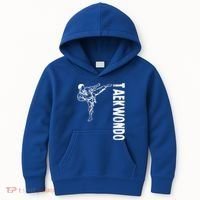 Tkd Sports Taekwondo Gift Kids Hoodie thumb 0