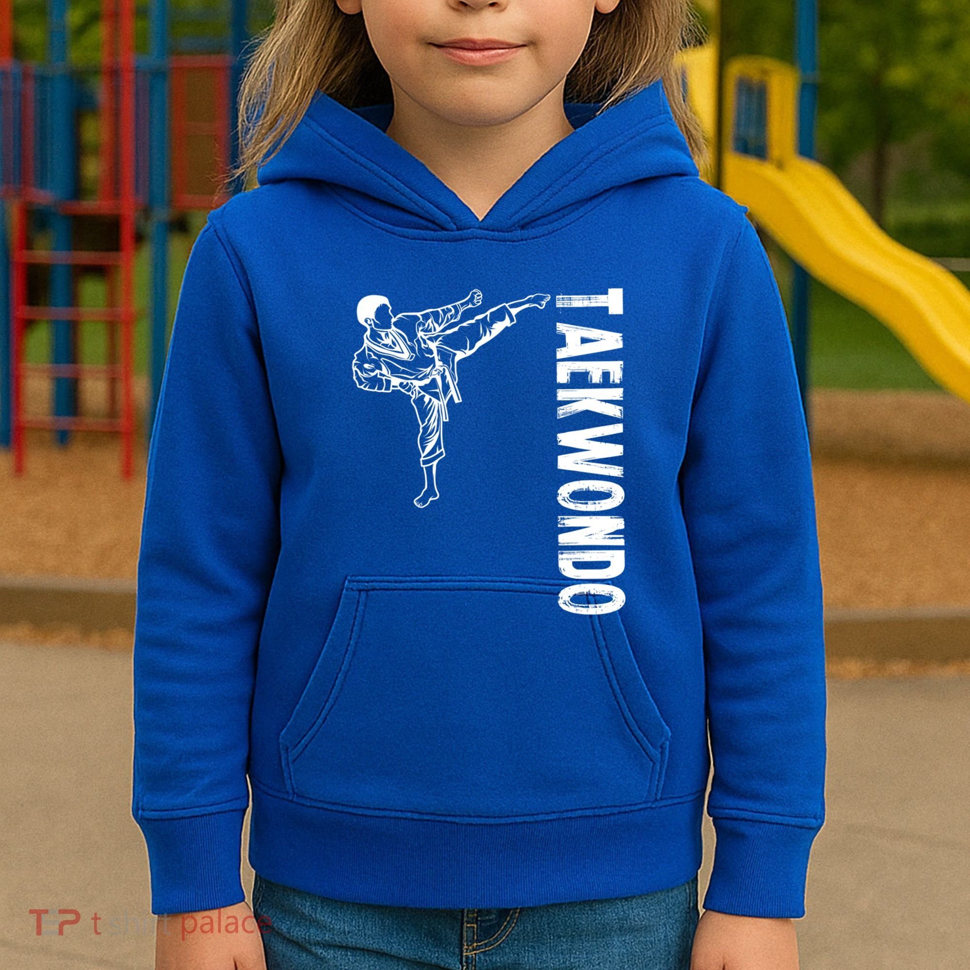 Tkd Sports Taekwondo Gift Kids Hoodie