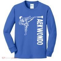 Tkd Sports Taekwondo Gift Kids Long Sleeve Shirt thumb 0