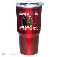 The Santalorian This Is The Way Funny Star Christmas Tumbler thumb 0