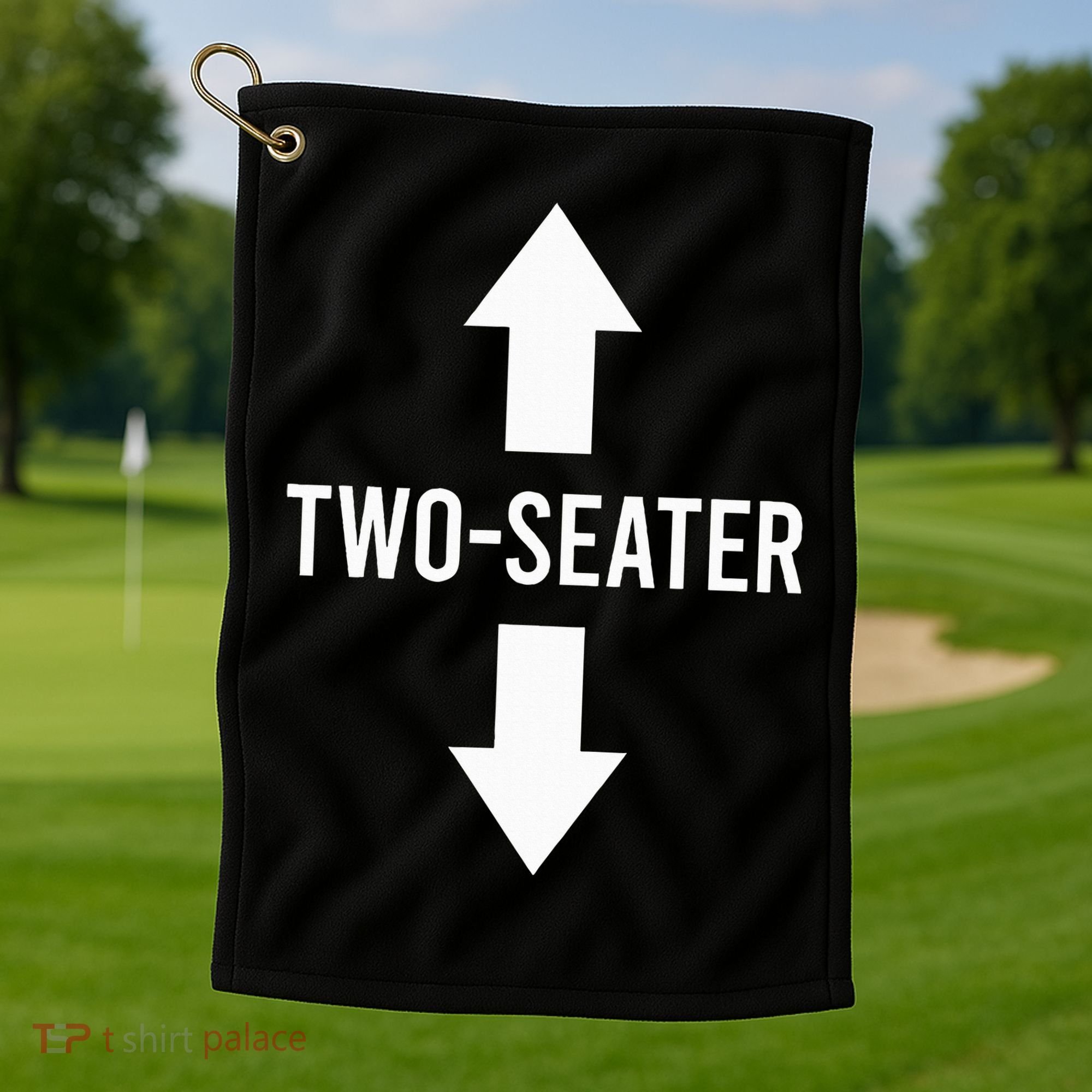 Two Seater Twoseater 2 Seater Two Seater Golf Towel