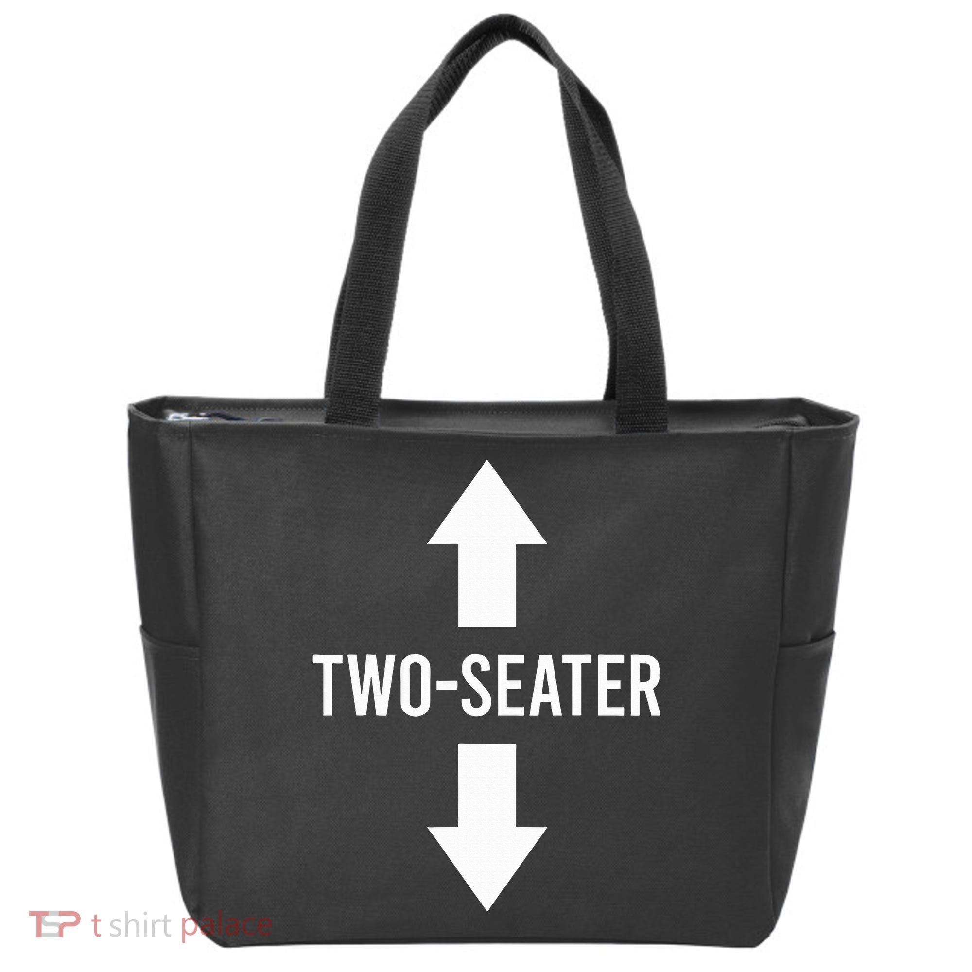 Two Seater Twoseater 2 Seater Two Seater Tote Bag