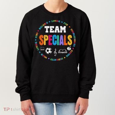 Team Specials Teacher Tribe Squad Back To Primary School Women's Sweatshirt