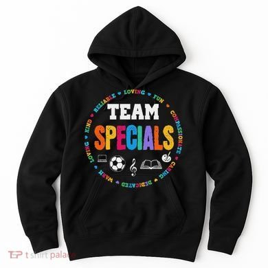 Team Specials Teacher Tribe Squad Back To Primary School Hoodie