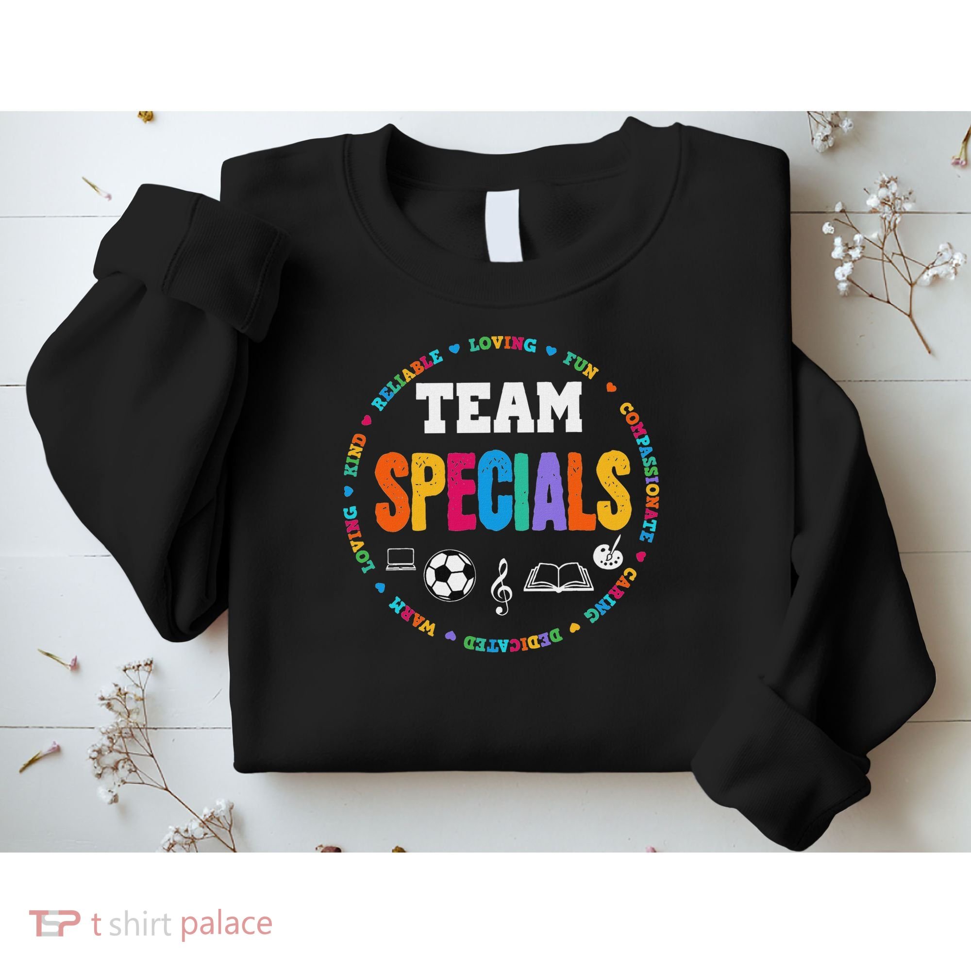 Team Specials Teacher Tribe Squad Back To Primary School Sweatshirt