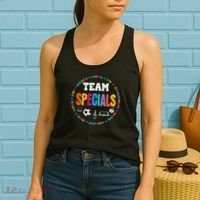 Team Specials Teacher Tribe Squad Back To Primary School Women's Tank Top thumb 2