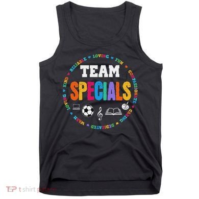 Team Specials Teacher Tribe Squad Back To Primary School Tank Top