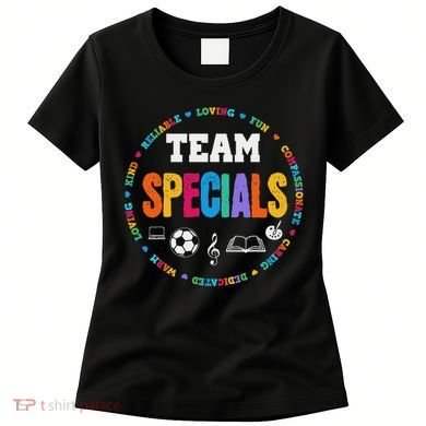 Team Specials Teacher Tribe Squad Back To Primary School Women's T-Shirt