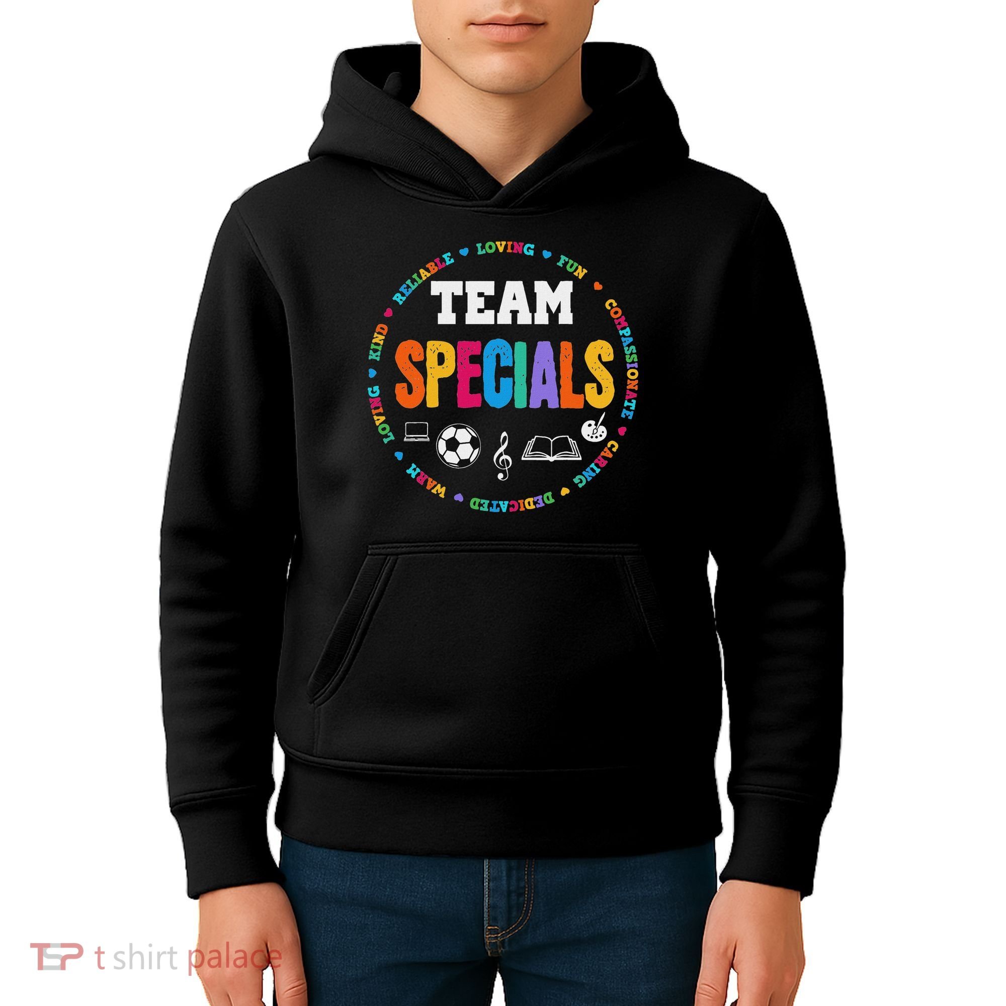Team Specials Teacher Tribe Squad Back To Primary School Kids Hoodie