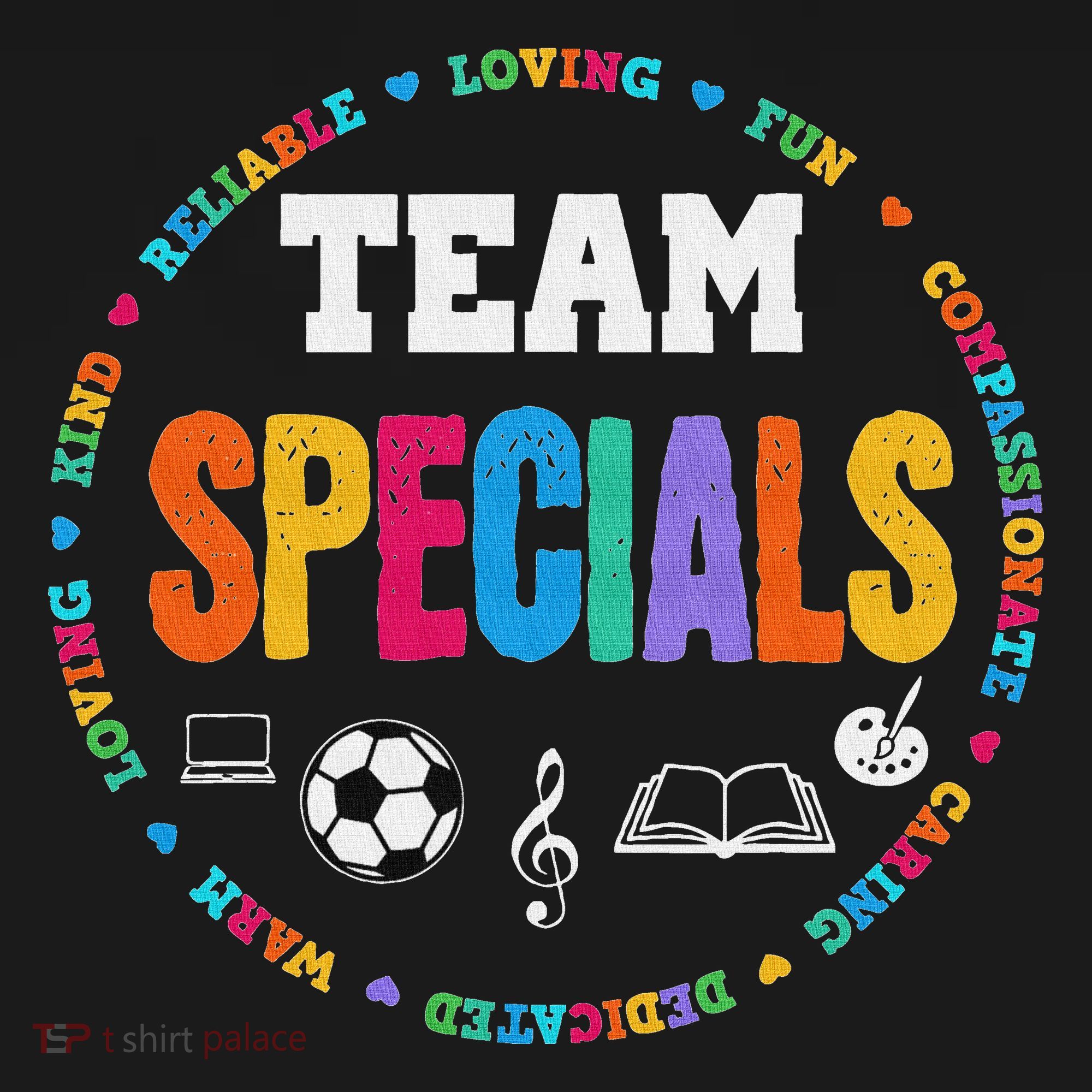 Team Specials Teacher Tribe Squad Back To Primary School Kids Hoodie