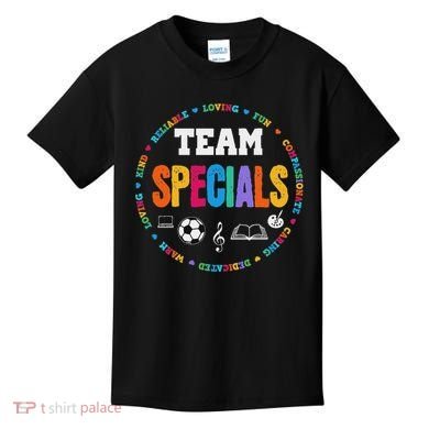Team Specials Teacher Tribe Squad Back To Primary School Kids T-Shirt