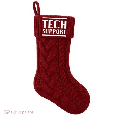 Tech Support Knit Stocking