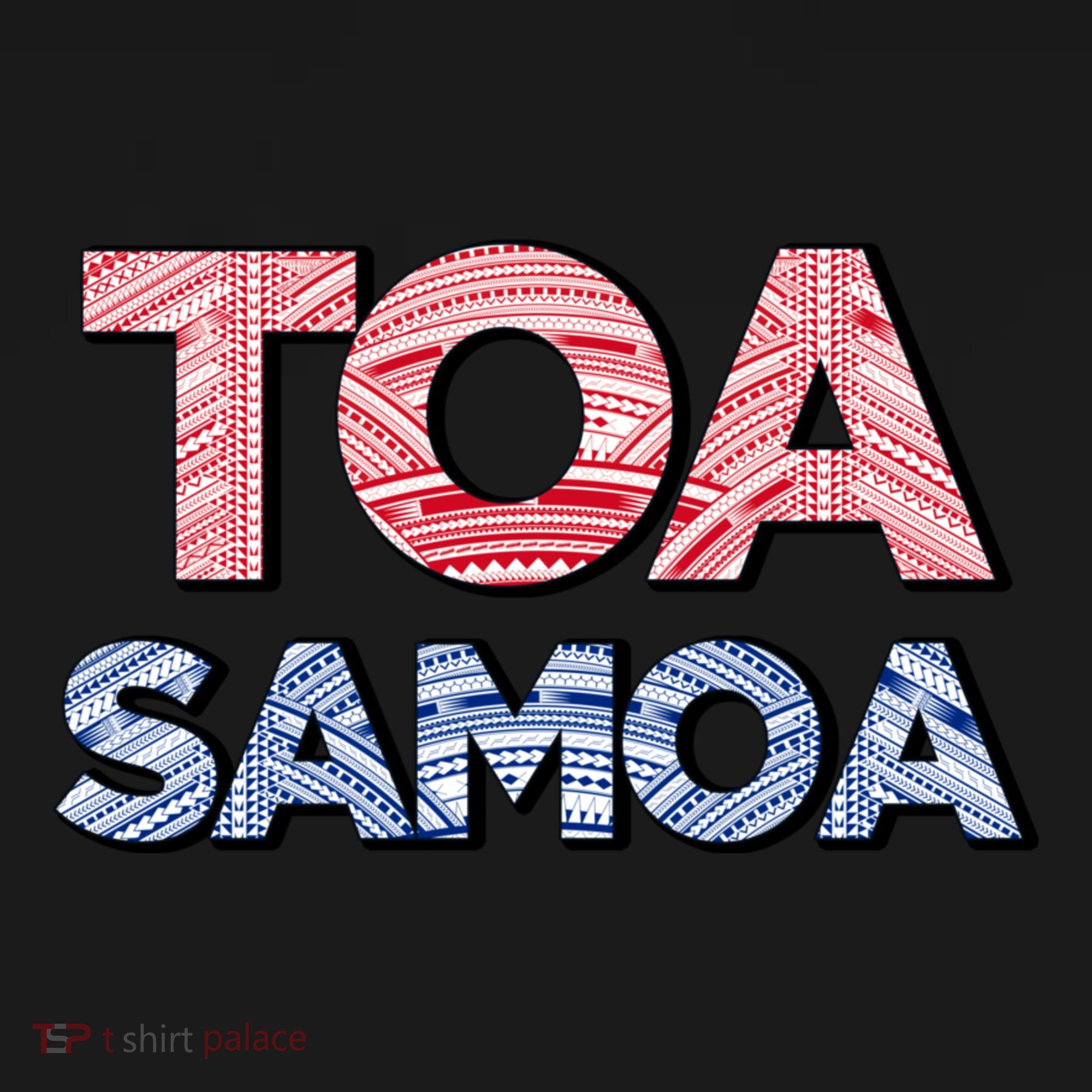 Toa Samoa Button