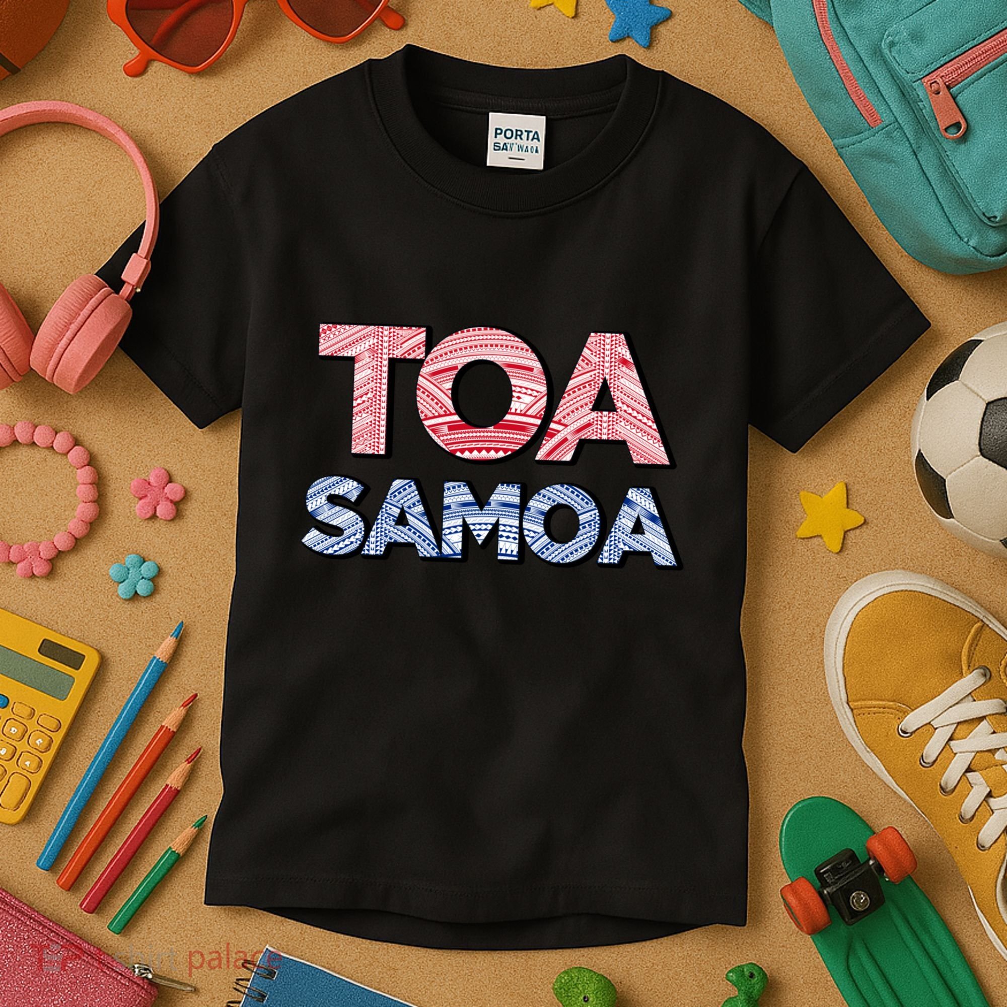 Toa Samoa Kids T-Shirt