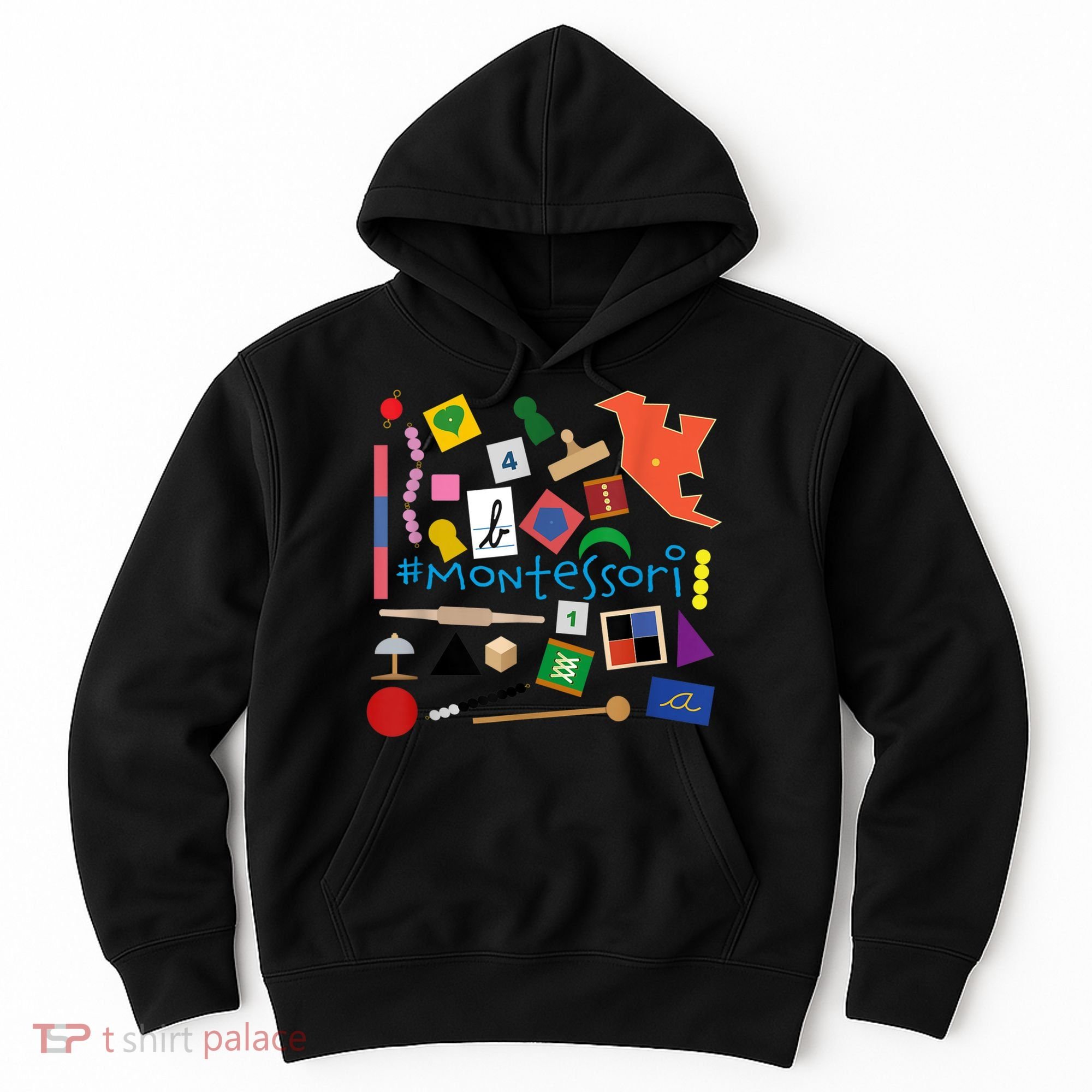 The Small Things In Montessori Materials Love Montessori Hoodie