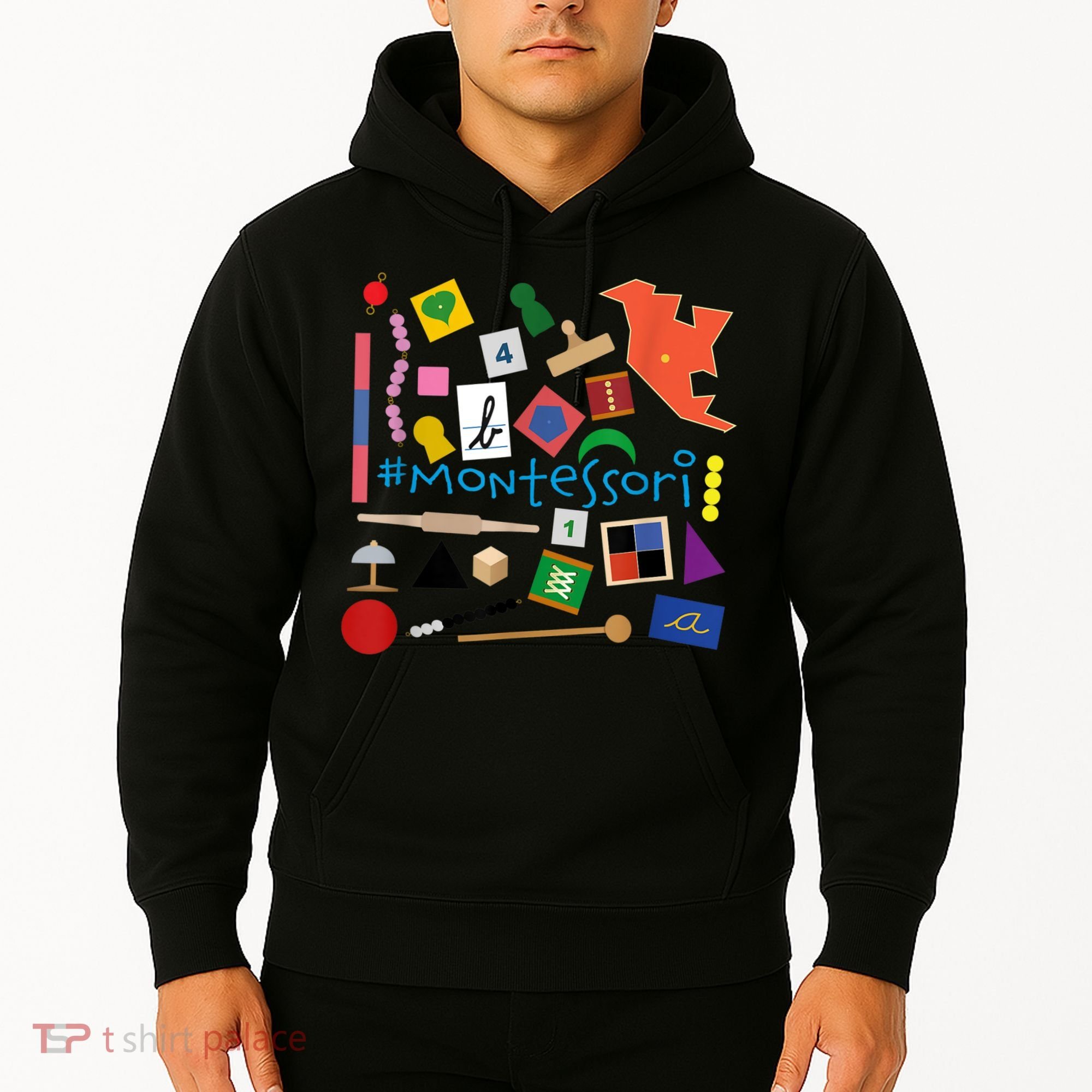 The Small Things In Montessori Materials Love Montessori Hoodie