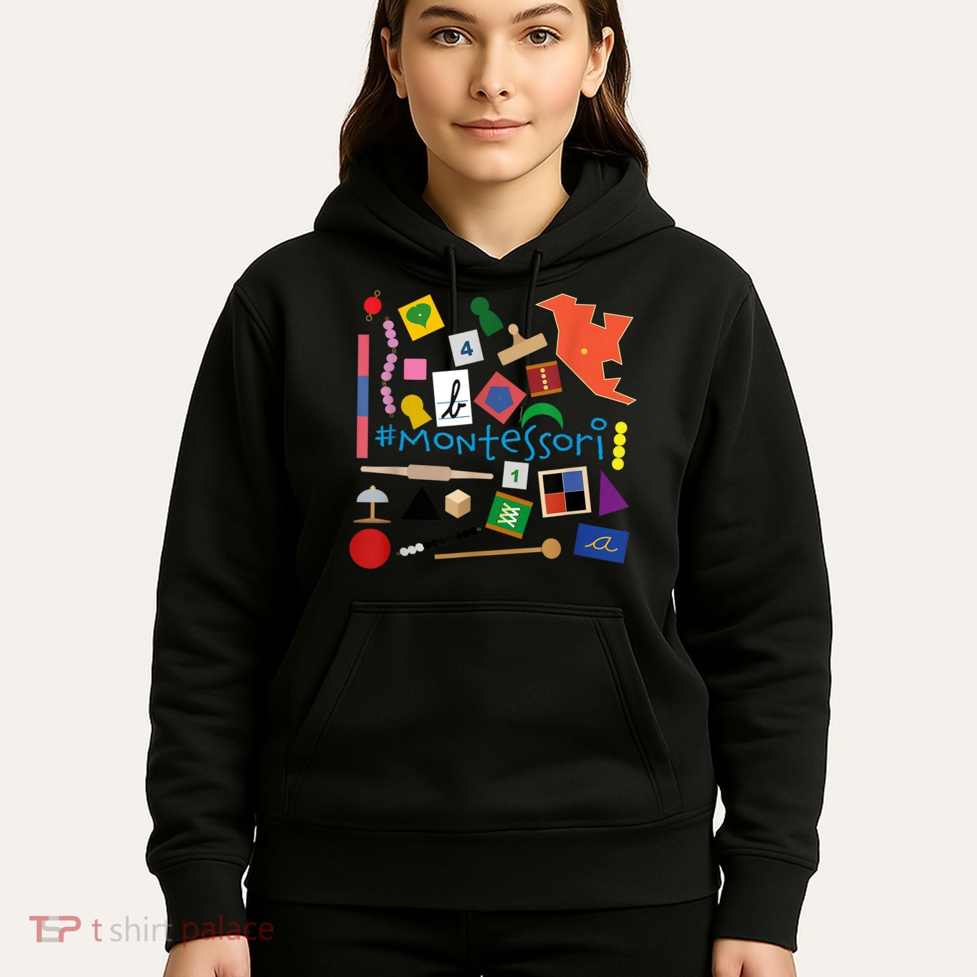 The Small Things In Montessori Materials Love Montessori Hoodie