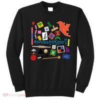The Small Things In Montessori Materials Love Montessori Sweatshirt thumb 0