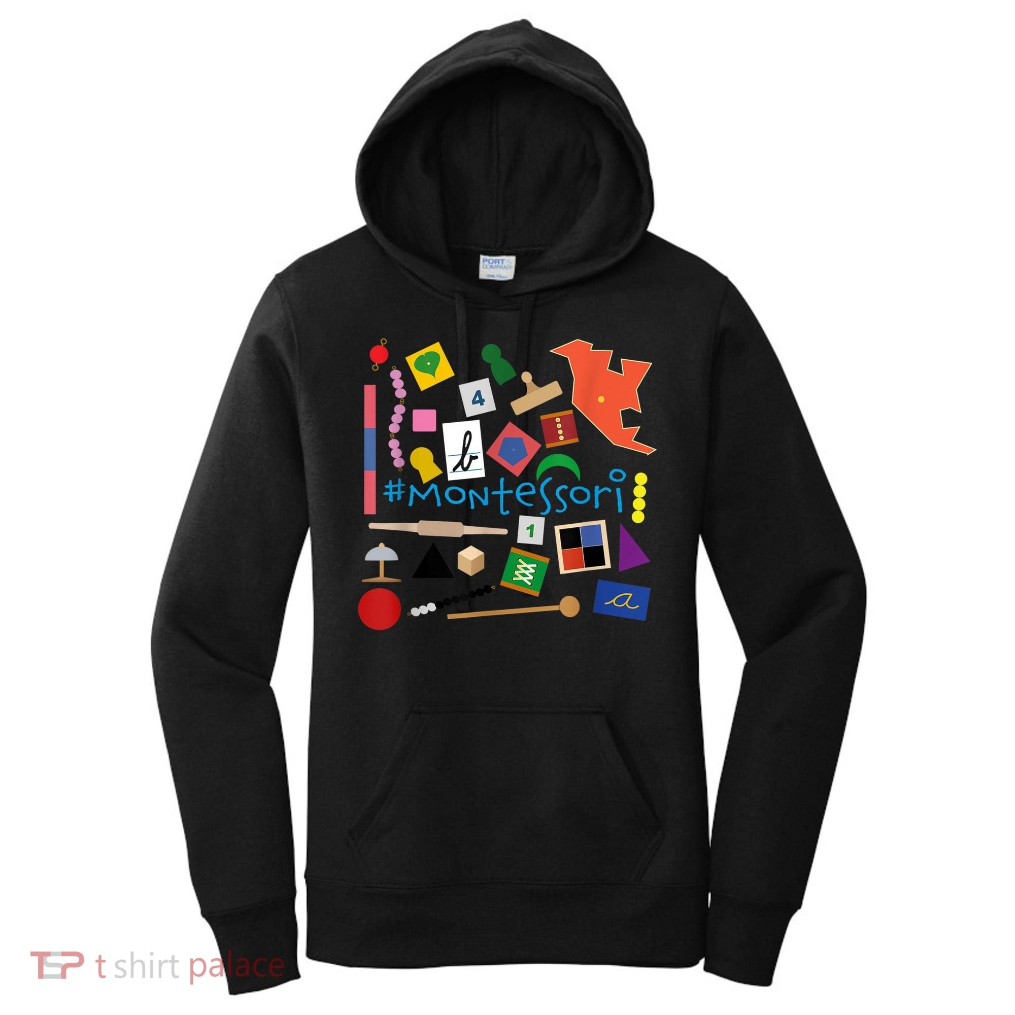 The Small Things In Montessori Materials Love Montessori Women's Hoodie