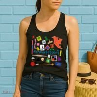 The Small Things In Montessori Materials Love Montessori Women's Tank Top thumb 2