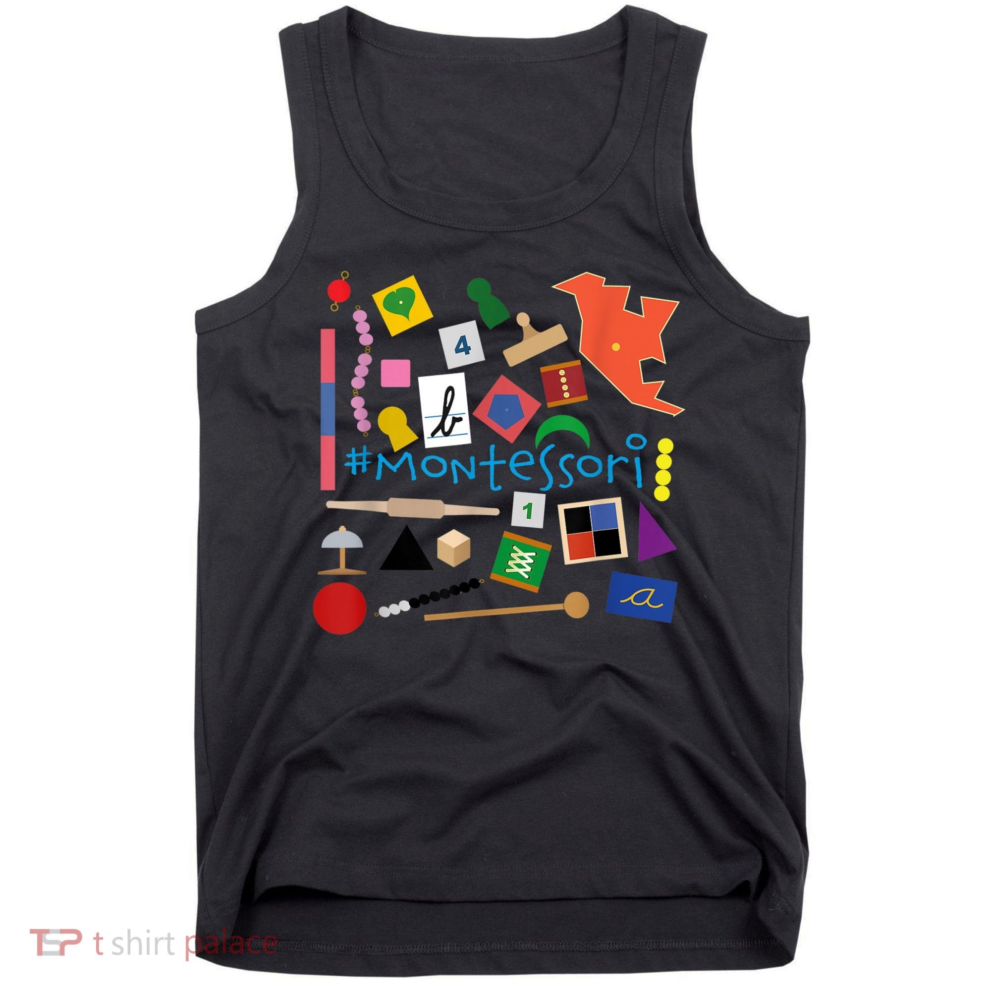 The Small Things In Montessori Materials Love Montessori Tank Top