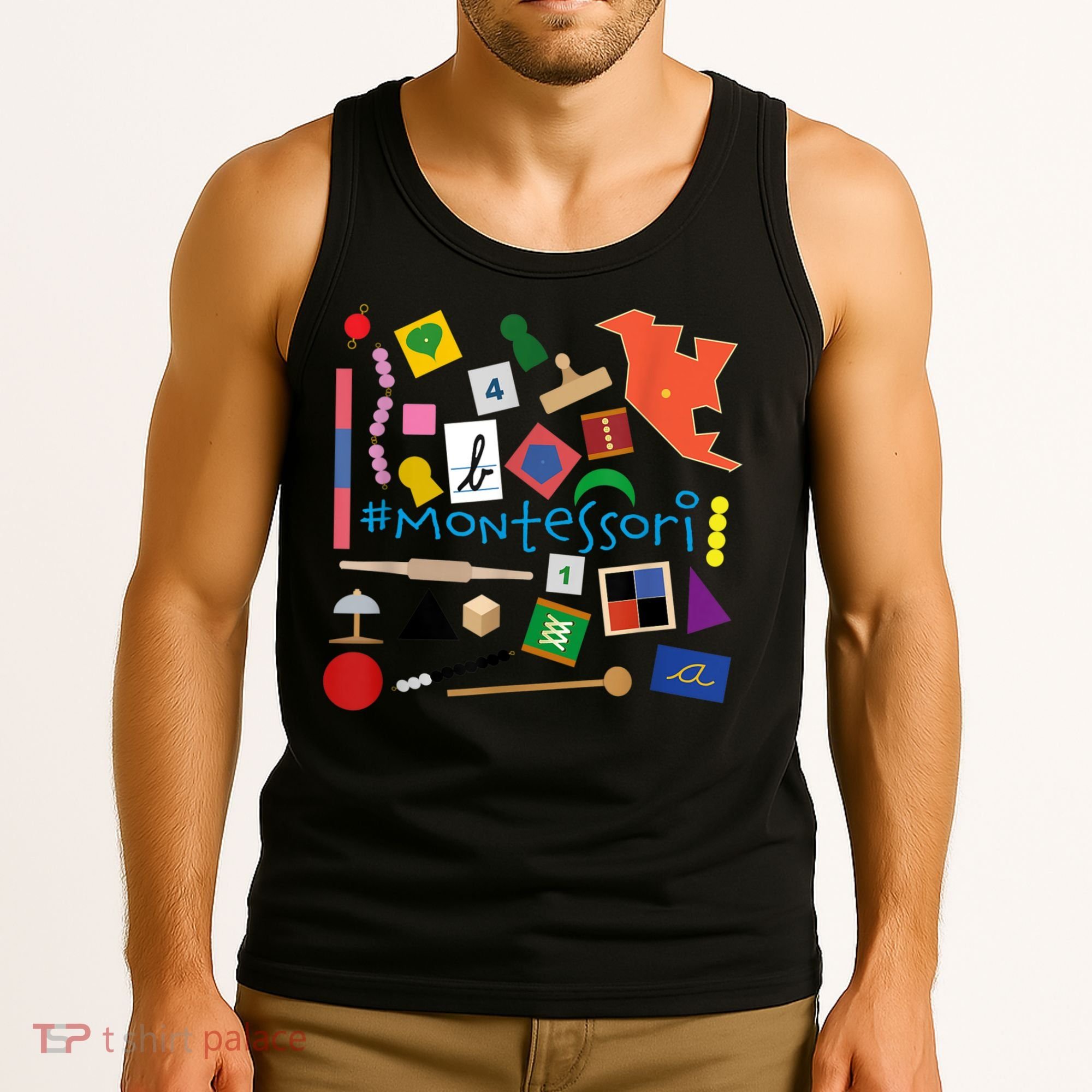 The Small Things In Montessori Materials Love Montessori Tank Top