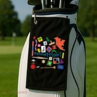 The Small Things In Montessori Materials Love Montessori Golf Towel thumb 2