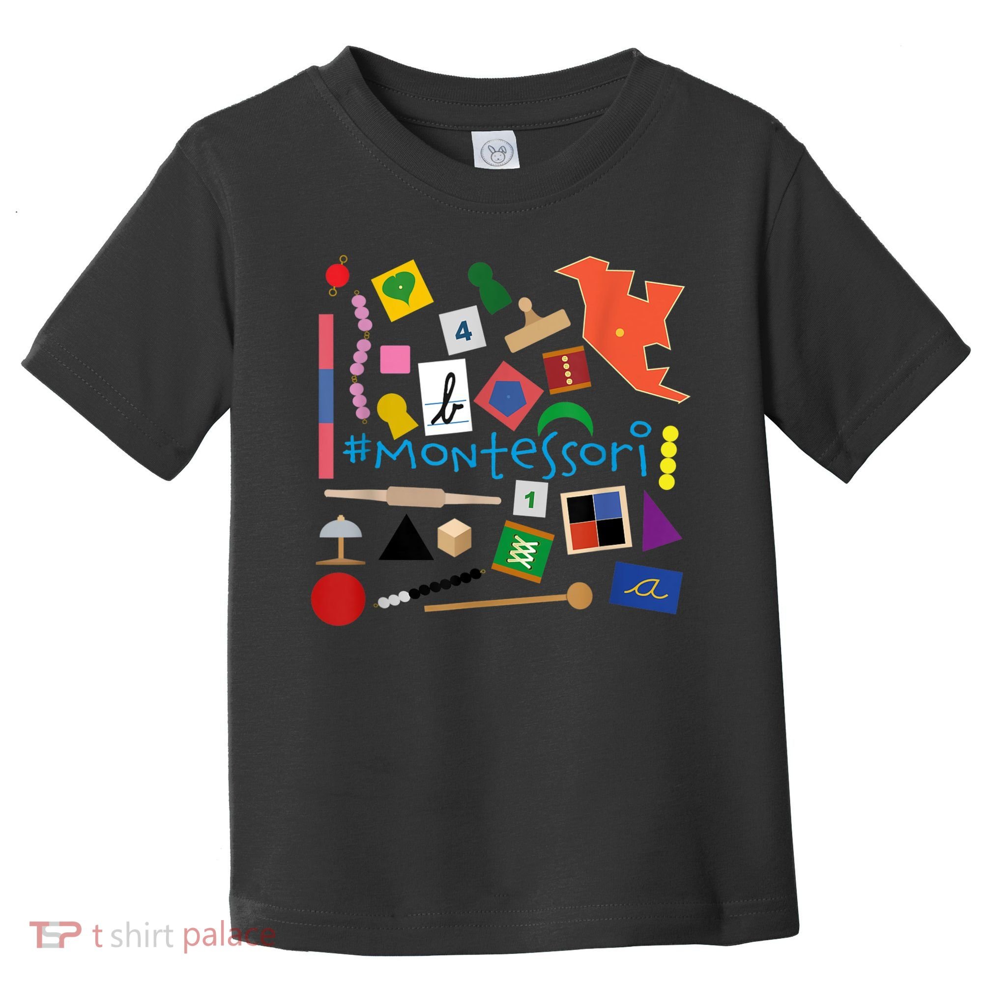 The Small Things In Montessori Materials Love Montessori Toddler T-Shirt