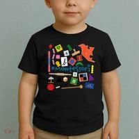 The Small Things In Montessori Materials Love Montessori Toddler T-Shirt thumb 2