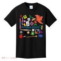 The Small Things In Montessori Materials Love Montessori Kids T-Shirt thumb 0