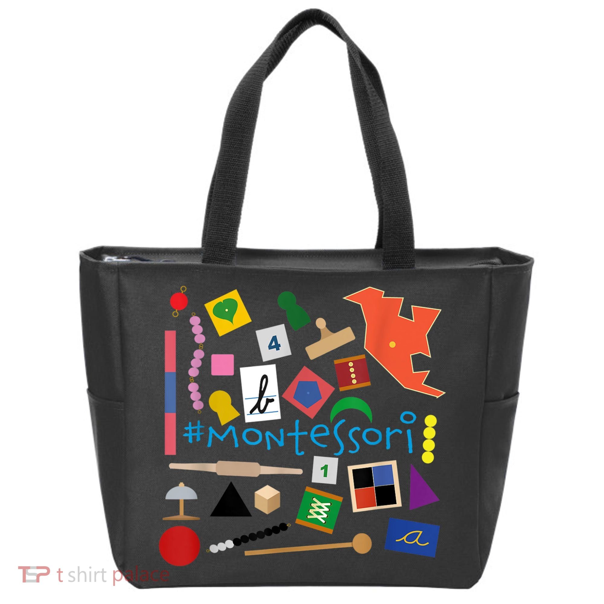 The Small Things In Montessori Materials Love Montessori Tote Bag