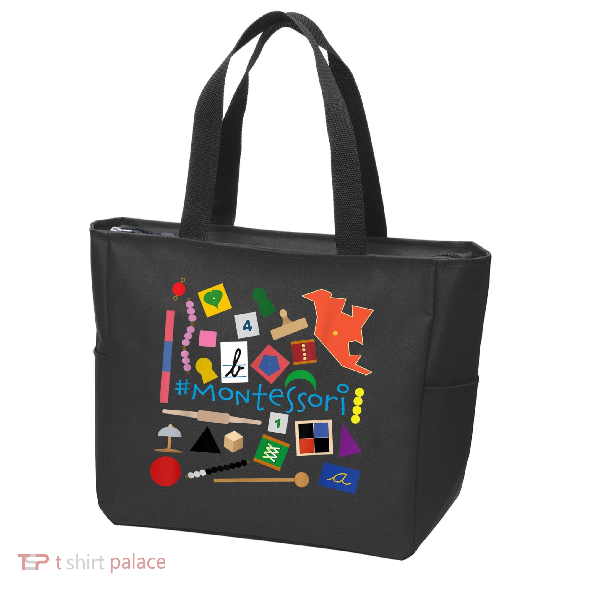 The Small Things In Montessori Materials Love Montessori Tote Bag