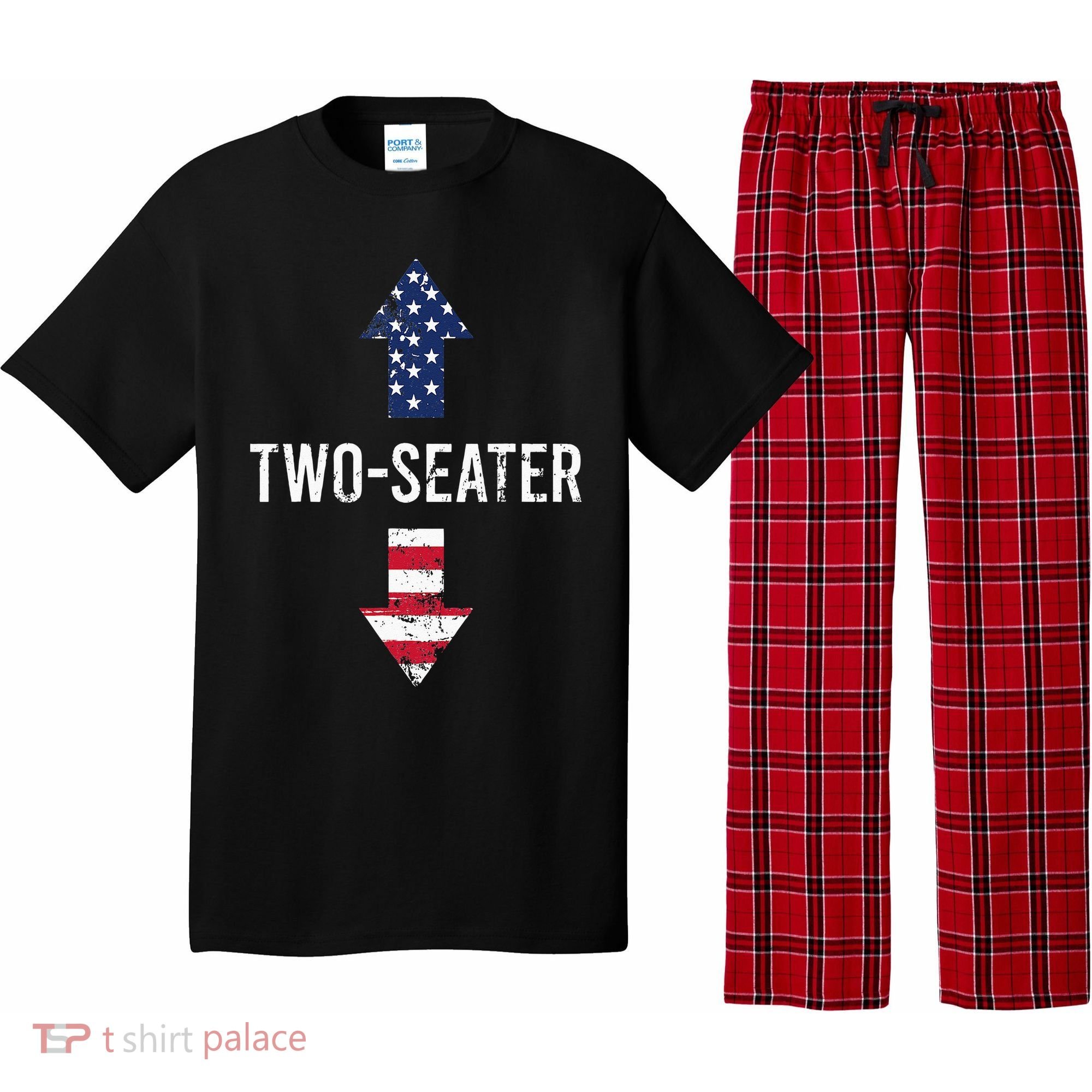 Two Seater TwoSeater 2 Seater Two Seater Pajama Set